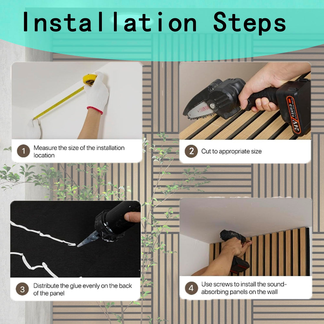 How to Install Acoustic Foam Panels