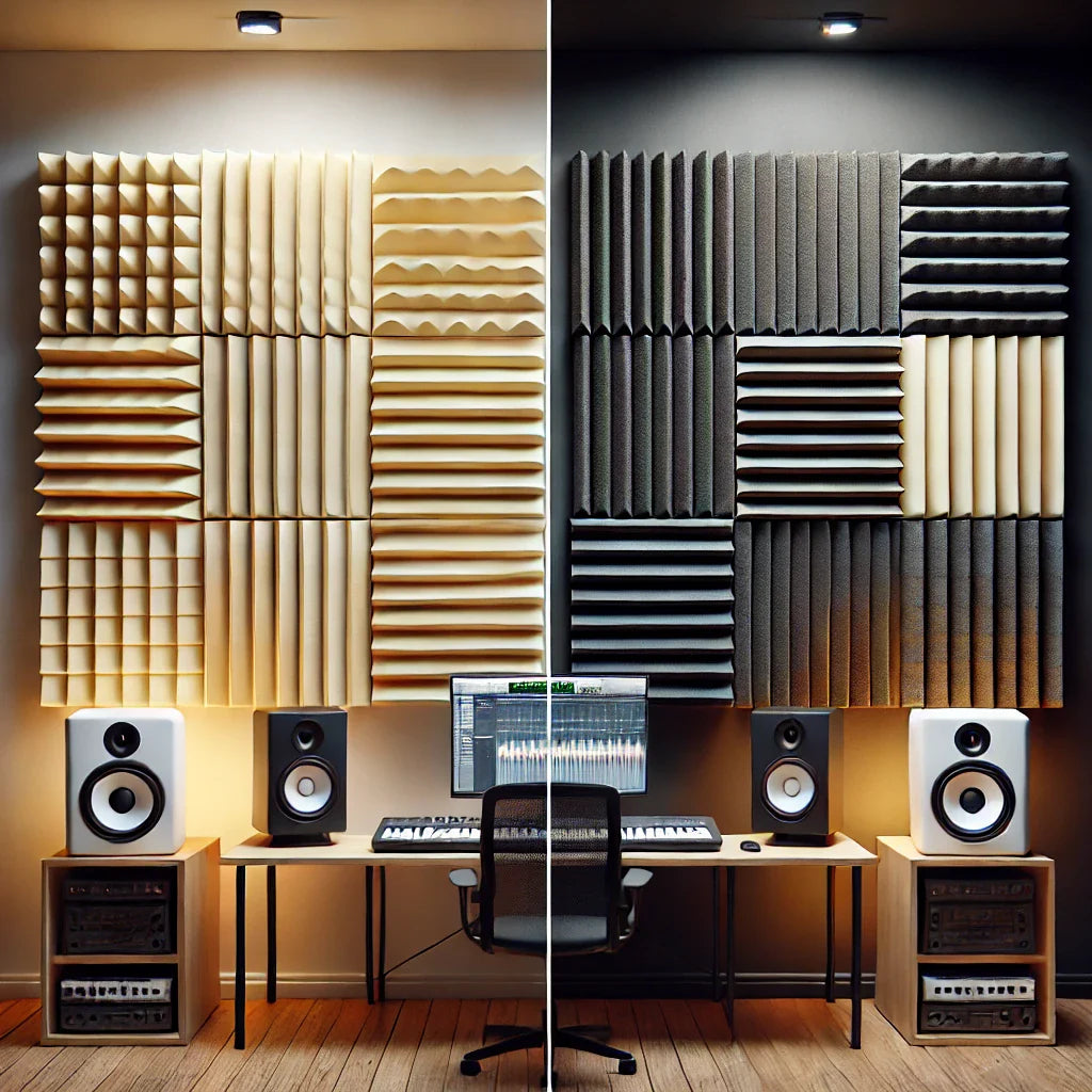 Pyramid vs Wedge Acoustic Foam