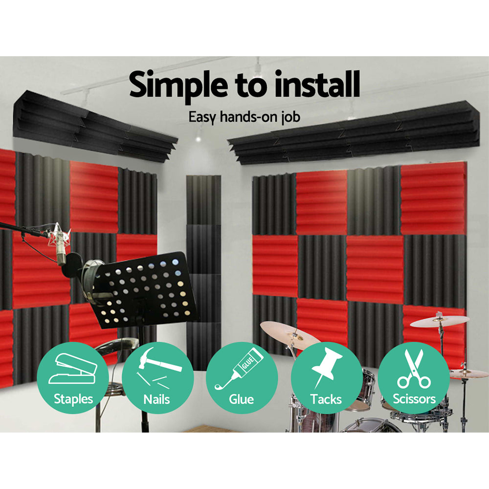 Acoustic Bass Trap Foam easy install