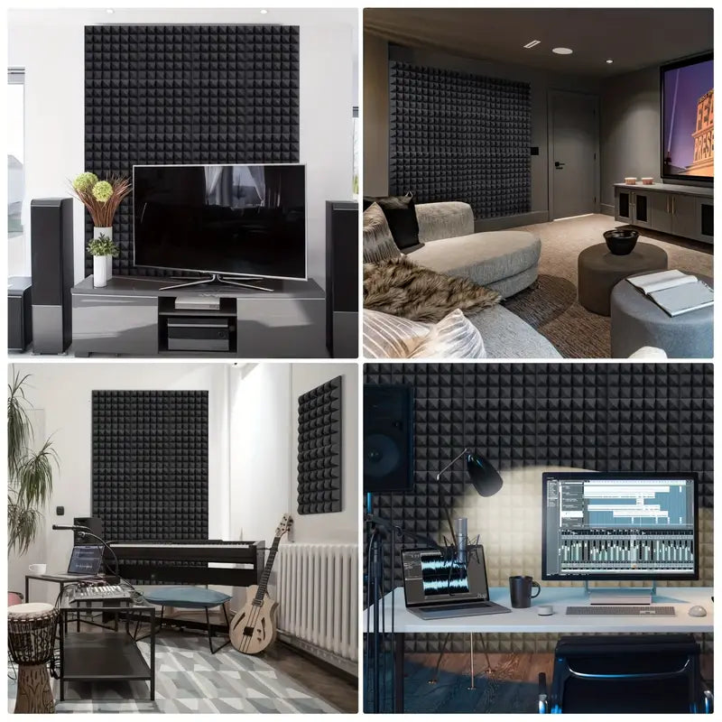 Acoustic Foam Panels Self-Adhesive