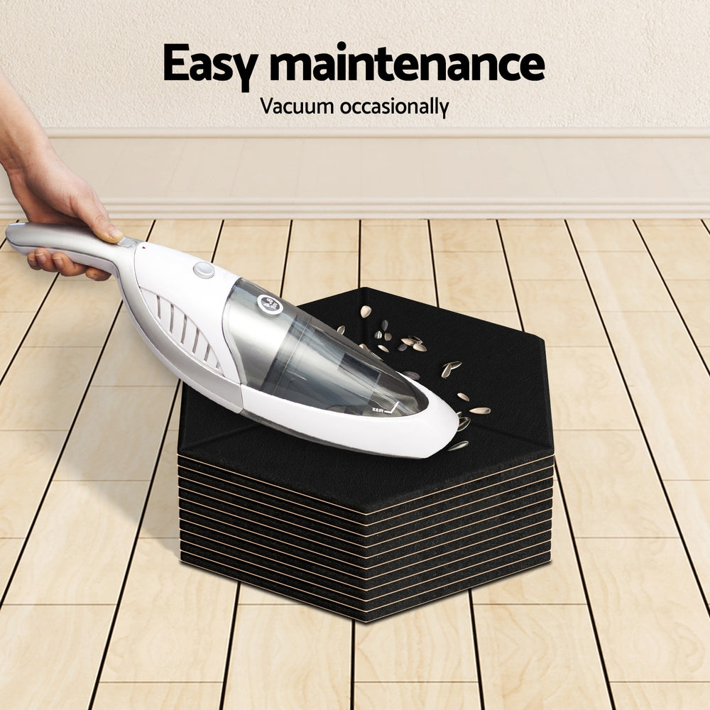 Black Hexagon Acoustic Panel easy to clean