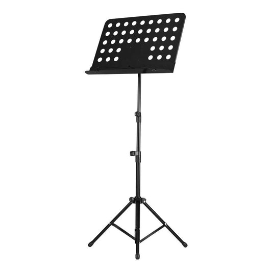 Heavy Duty Pro Music Stand - Adjustable Sheet Holder for Musicians - Tempo Gear 