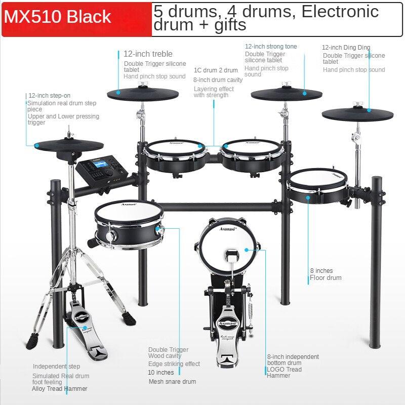 Electronic Drum Kit Independent Hi Hat - MX510 - Tempo Gear