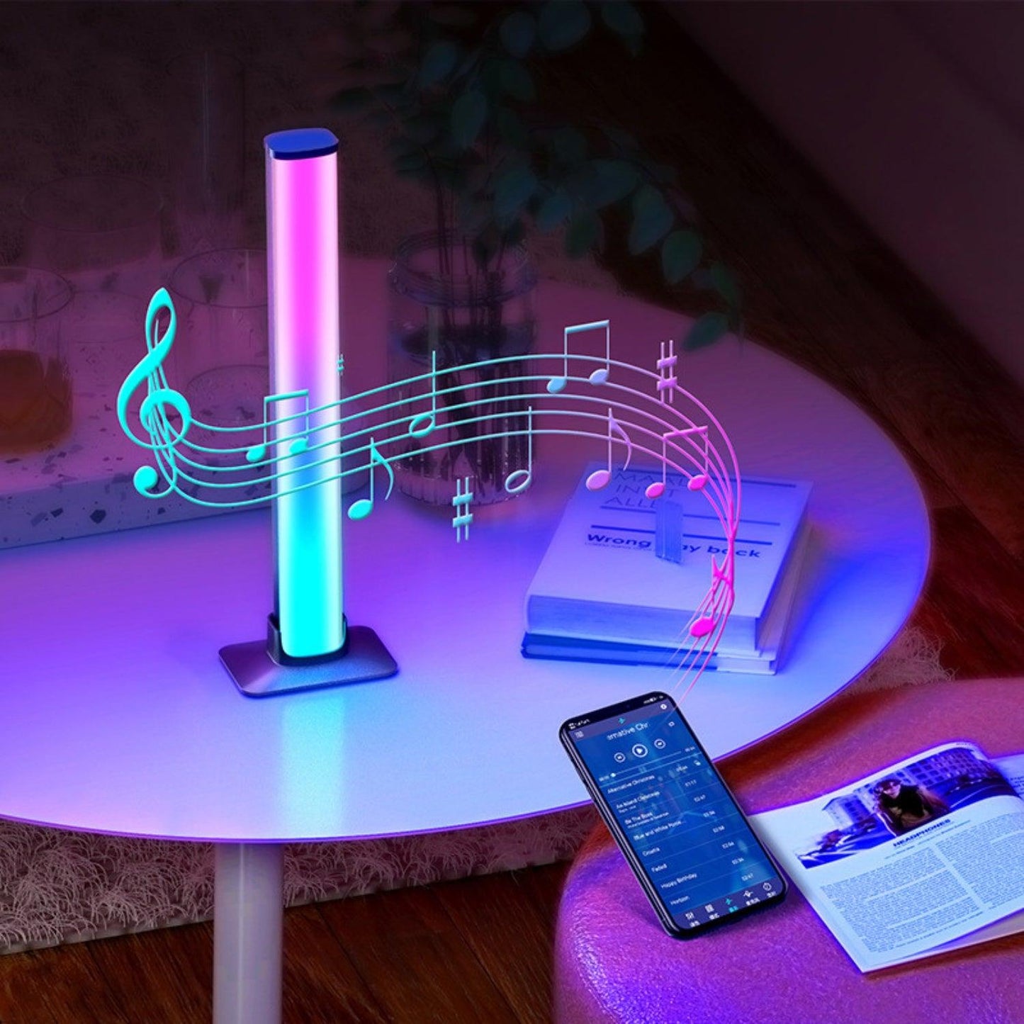Smart LED RGB Flow Light Bars 2pcs - Tempo Gear