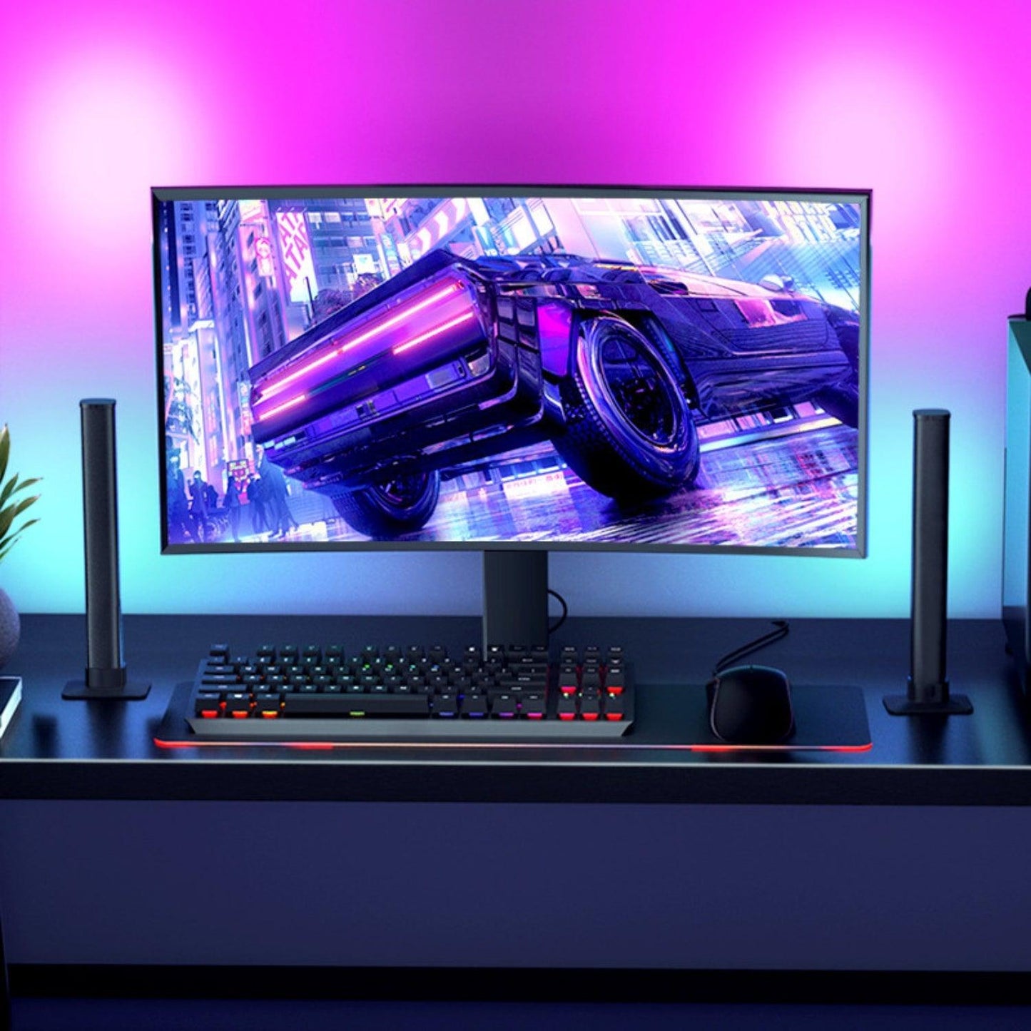 Smart LED RGB Flow Light Bars 2pcs - Tempo Gear