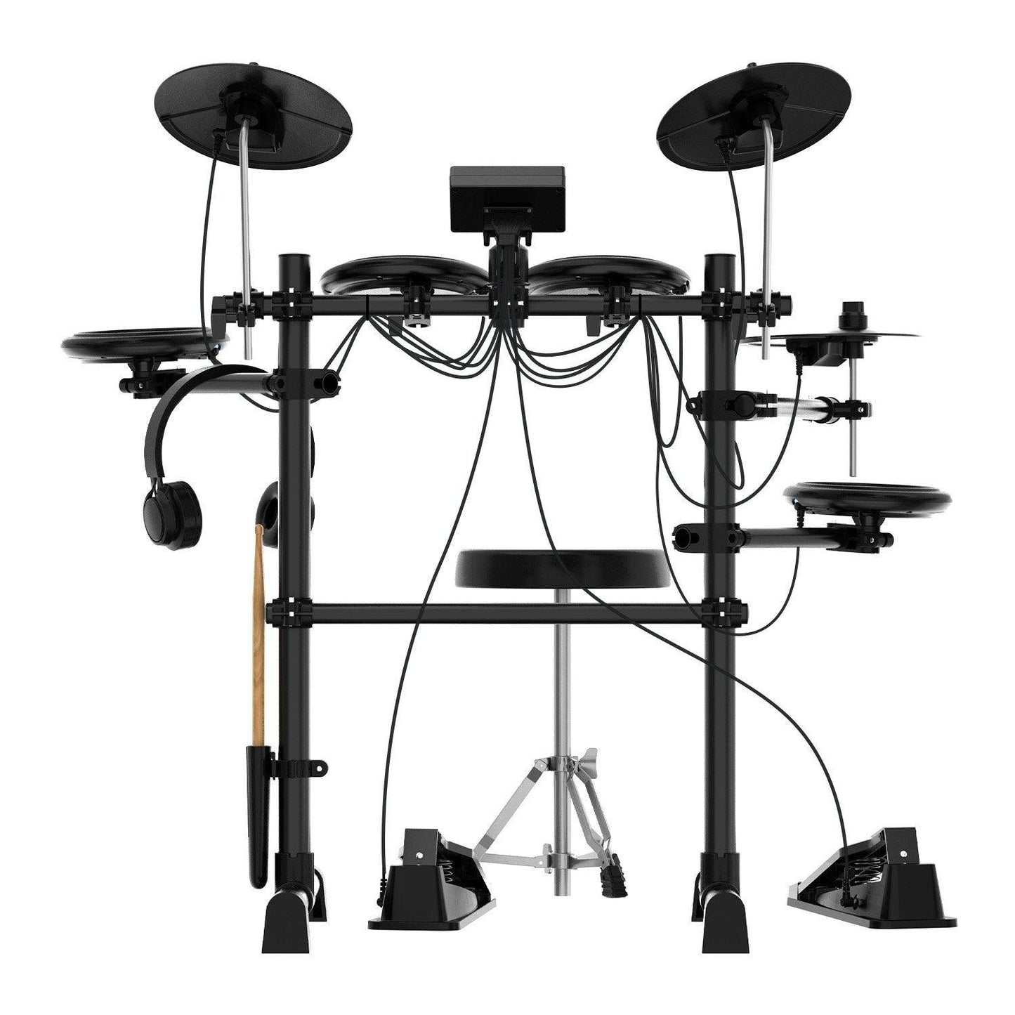 Ultimate Beat Electronic Drum Kit with Mesh Pads and USB MIDI - Tempo Gear