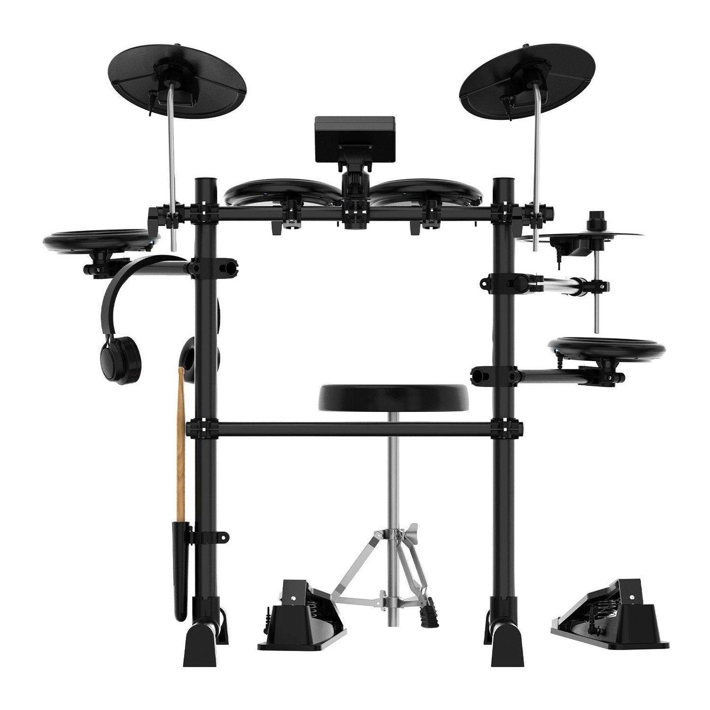Ultimate Beat Electronic Drum Kit with Mesh Pads and USB MIDI - Tempo Gear