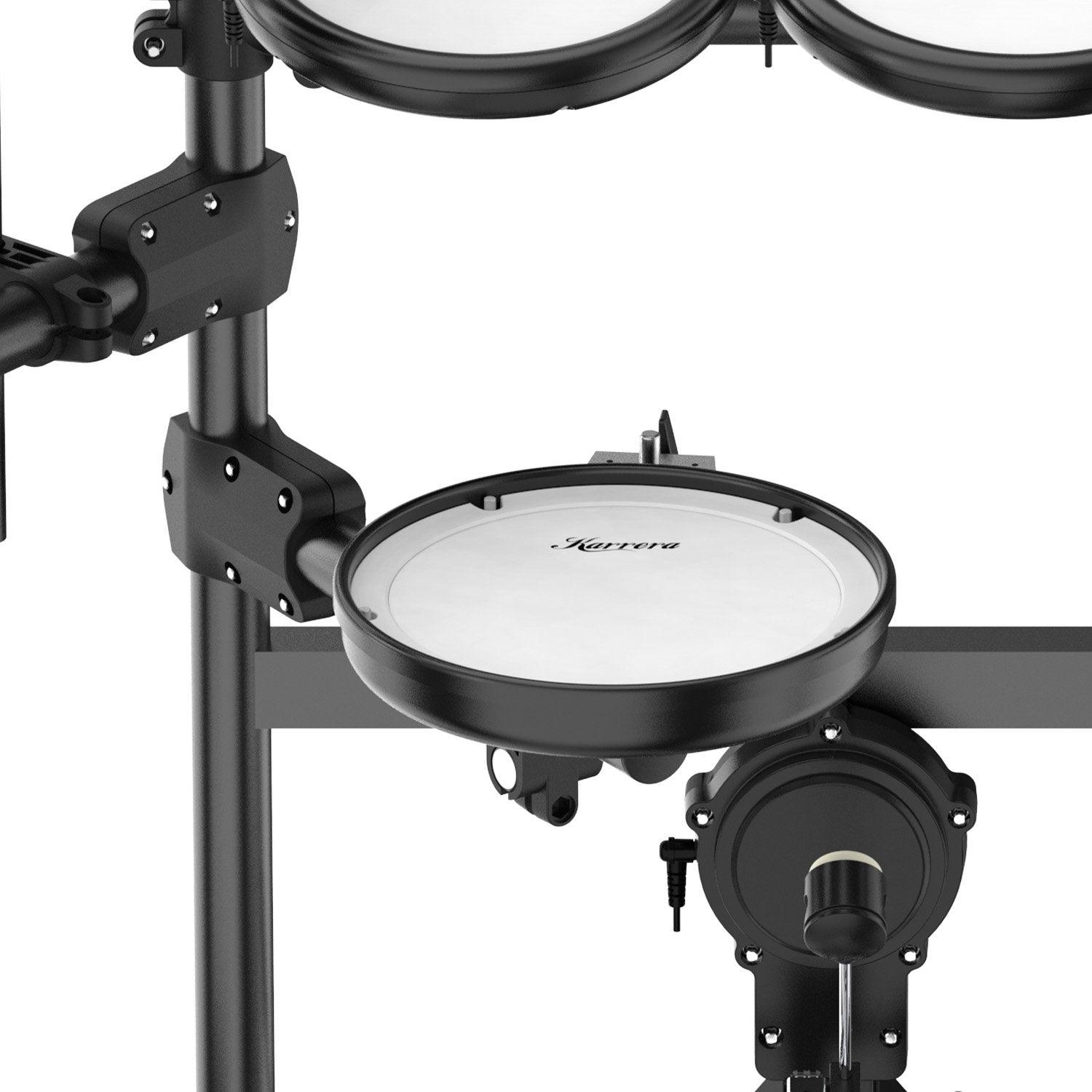 Silent Rhythm Pro Electronic Drum Set with Mesh Heads & USB MIDI - Tempo Gear