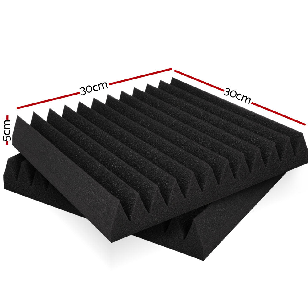 Wedge Acoustic Foam Panels Bulk Packs 40pcs size