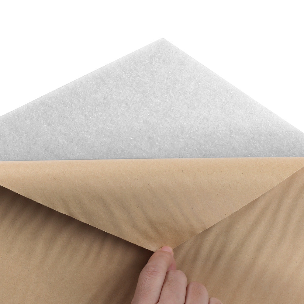 White Hexagon Acoustic Panel Self-Adhesive