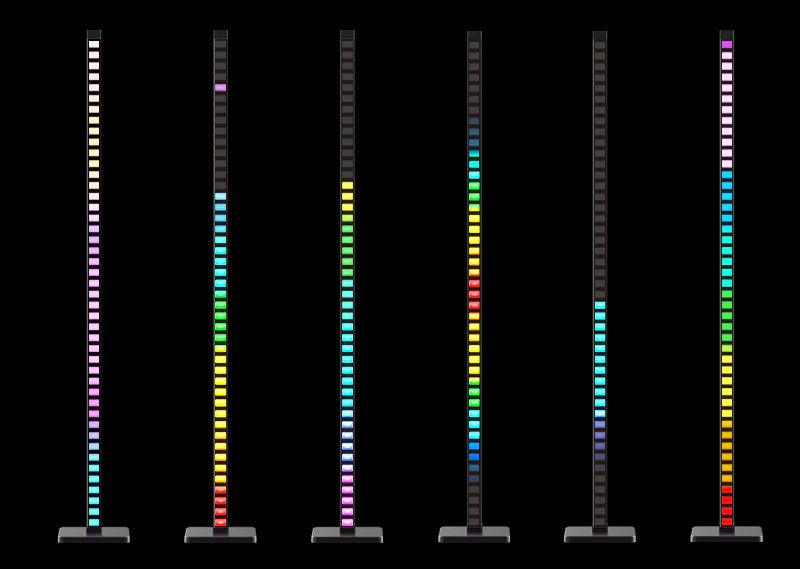 audio responsive led lights