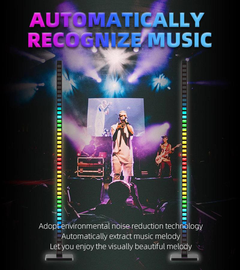 audio responsive led lights