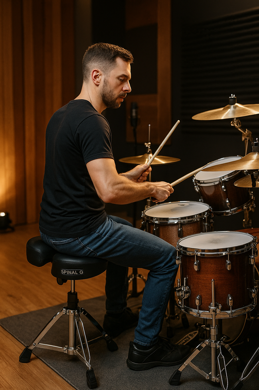 Drum Throne Ergonomics for Drummers | Prevent Pain & Play Longer