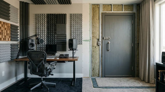 Acoustic Foam vs Soundproofing: What’s the Difference