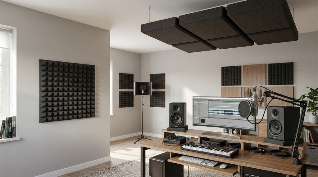 Where to Place Acoustic Foam Panels in a Home Studio