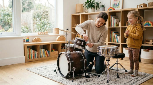 How to Set Up a Kids Drum Kit at Home