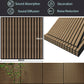 Acoustic Slat Wood Panels size