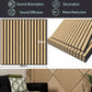 Acoustic Wood Panels size
