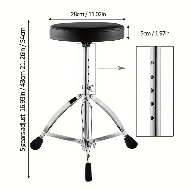 Budget Drum Stool size