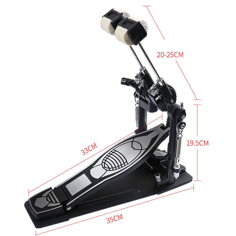 Double Kick Pedal size