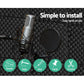 Eggshell Acoustic Foam Panels simple to install