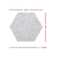 Grey Hexagon Acoustic Panel Self-Adhesive size