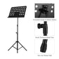 Heavy Duty Pro Music Stand - Adjustable Sheet Holder for Musicians - Tempo Gear 