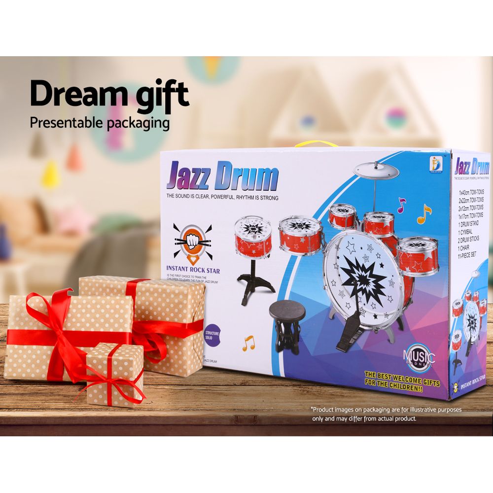 Toy Drum kit packaging