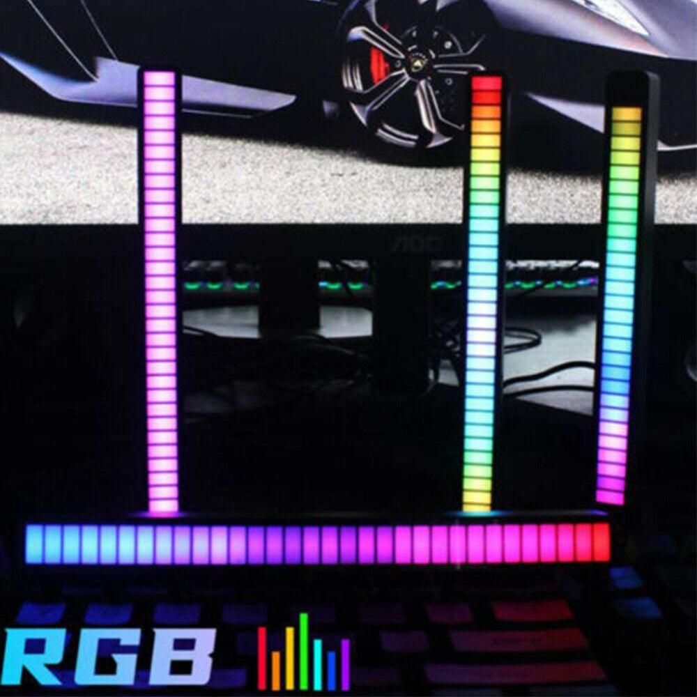 Led Light Bar RGB Rhythm Voice Sound Activated 18cm - Tempo Gear 