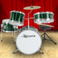Children's 4pc Drumkit - Green