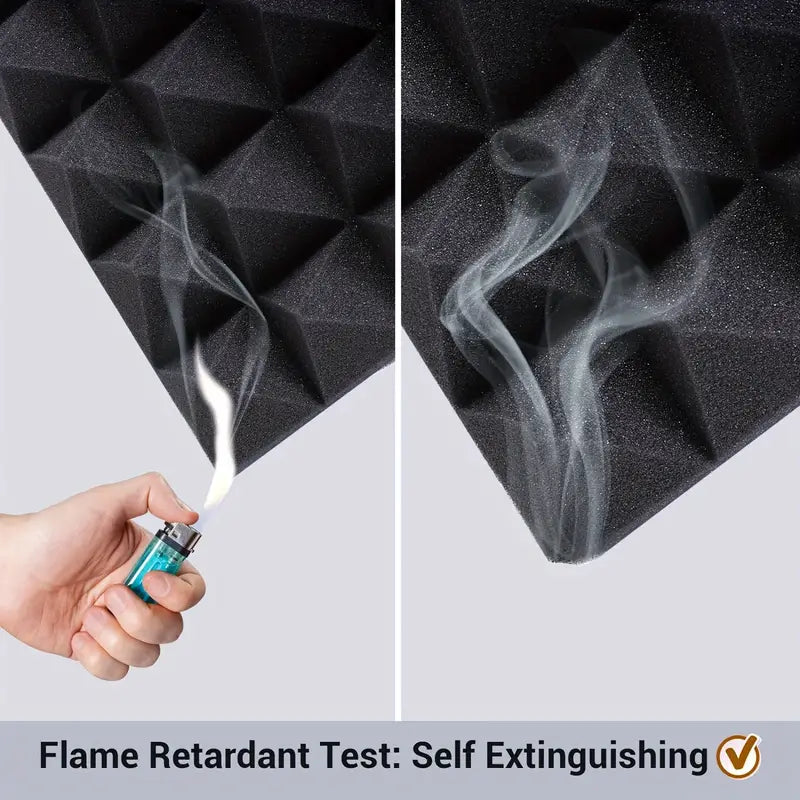 flame retardant Self extinguishing Acoustic Foam Panels