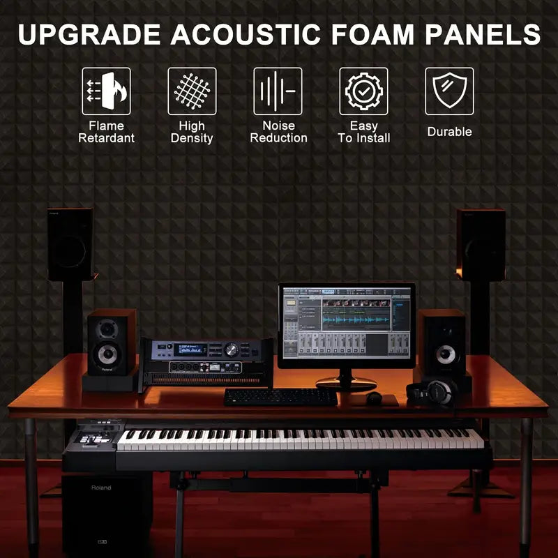 upgrade acoustic foam panels 